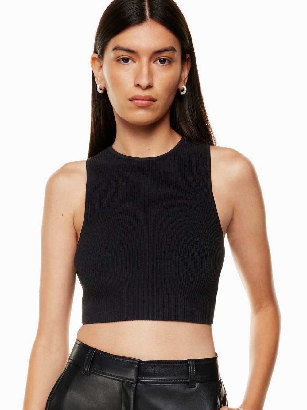 Sculpt Knit Racer Tank